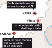 En el doble atentado previo murieron 25 personas, entre ellos 9 periodistas. AFP