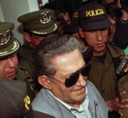 En abril de 1993, García Meza fue condenado a 30 años de prisión, junto con el exministro del Interior, Luis Arce Gómez, pero escapó y fue capturado en Brasil en marzo de 1995. Archivo