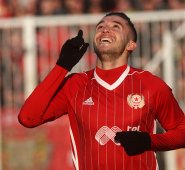 Jean Carlos Blanco hizo su primer gol en el Polideportivo Sur de Envigado en los cuadrangulares semifinales en 2009. Cortesía