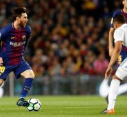 El equipo azulgrana salió con fuerza, presionando en los primeros minutos de la primera parte. Tomada de Twitter