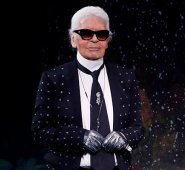 Karl Lagerfeld, diseñador de moda. AFP