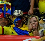 Se ha visto un interés extraordinario por parte de Colombia en este mundial. Archivo