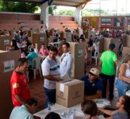 Hay polémica por las elecciones presidenciales del domingo.  Archivo