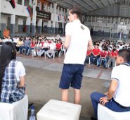 Los estudiantes participaron, la semana anterior, en el debate sobre convivencia escolar en la construcción de gestores de paz, al que asistieron entidades como la Defensoría, la Policía, y la Red Papaz. Obando