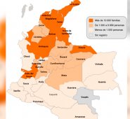 El 88 % de las personas reportaron haber entrado en los últimos 16 meses a Colombia. Cortesía