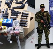 Según las autoridades, el dinero que custodiaba Luis Eduardo Bonza Ortega provenía del tráfico de estupefacientes. Archivo