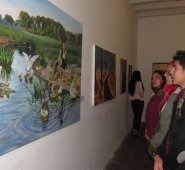 El museo de arte moderno Eduardo Ramírez Villamizar fue el espacio elegido para dar apertura al Primer Salón del Artista Pamplonés. Roberto Ospino