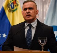 El fiscal general, Tarek William Saab, dio el anuncio ante la prensa. AFP