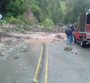 En varias vías se ha dificultado el tránsito de vehículos. Gobernación de Norte de Santander