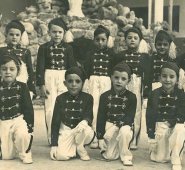 De izquierda a derecha: Alfonso González Estévez, Jorge García-Herreros Cabrera, Hernando Peralta, Francisco Durán, Ángel Corzo Labrador, Churchil Méndez Contreras, Washington Américo Méndez Contreras, Jorge Trujillo Herrera y Jaime Figueredo, entre otros. Archivo La Opinión