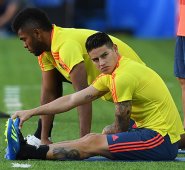 James Rodríguez, jugador cucuteño de la Selección Colombia. AFP