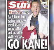 "Go Kane!", tituló el tabloide en portada. Archivo particular