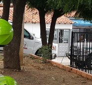 La Brinho en el proceso de levantamiento de cuerpos. La Opinión