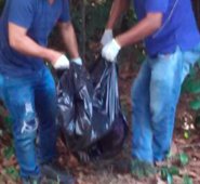 El cadáver fue trasladado al Instituto de Medicina Legal, donde se espera que sea plenamente identificado. Cortesía