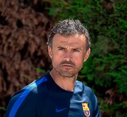 Luis Enrique, de 48 años, exentrenador del FC Barcelona. AFP