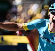 Magnus Cort Nielsen, ciclista danés. AFP