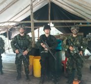 Unidades del Ejército y la Policía Antinarcóticos llegaron al sitio. Fue valuado en 600 millones de pesos. Cortesía