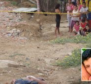 El cadáver de Escalante fue abandonado por desconocidos a la madrugada. Cristian Herrera / La Opinión