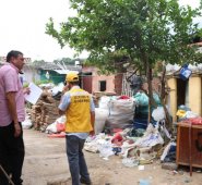 Las chatarrizadoras y recicladoras ilegales que funcionaban en las zonas residenciales serán cerradas por no contar con el uso del suelo. Cortesía
