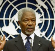 Ghana, país natal de Kofi Annan, decretó una semana de duelo nacional a partir del lunes. AFP