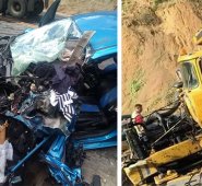 Los heridos:4 niños y tres adultos. Cortesía