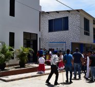 Los habitantes de El Aserrío inauguraron la Casa Multinfuncional, que fue entregada por Colombia Transforma y la Alcaldía de Teorama.
 Cortesía
