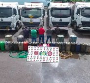 El producto más apetecido de este comercio ilícito es el combustible. Archivo