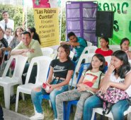 Kevin José Durán Hernández, se ganó los aplausos de sus compañeros con la historia de un castor en el bosque.
Mario Franco