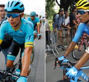 El ascenso final al Balcón de Biskaia mostró el sufrimiento de Nairo y el rendimiento estable de López. Colprensa