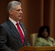 Díaz-Canel machacó contra el bloqueo por considerarlo el "principal obstáculo" para el desarrollo de Cuba. Archivo