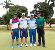 Jaime González,  Juan Cely, Jairo Bautista y Rubén Vélez. Alfredo Estévez / La Opinión
