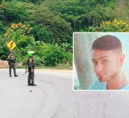 Las personas que transitaban por el lugar rumbo a Aguachica se dieron cuenta de la existencia del cadáver. Cortesía