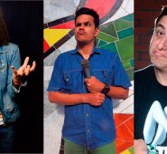 Checho’ Leguizamón, el cucuteño Tato Acosta y Jairo Cubides. Cortesía