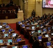 Firman el documento congresistas como Roy Barreras, Alexánder López e Iván Cepeda, Pablo Catatumbo, Antonio Sanguino, y Ángela María Robledo. Colprensa