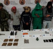 El operativo se llevó a cabo en la vereda El Caribe, del municipio de San José de la Montaña.  Colprensa