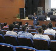 El taller fue dictado por el cucuteño Camilo Jácome. Cortesía