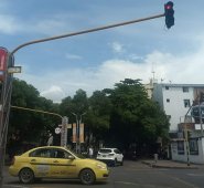 En la avenida Cero con canal Bogotá uno de los nuevos equipos dura 90 segundos. Cortesía