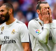 El Real Madrid acumula cuatro partidos ligueros sin ganar.
 AFP
