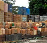 Combustible incautado. La Opinión