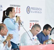 Las jornadas de hoy y mañana serán lideradas por la alta consejera para las Regiones, Karen Abudinen, quien es la encargada de coordinar y organizar las propuestas que serán presentadas al presidente. Tomada de Twitter