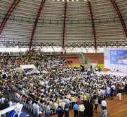 Coliseo Toto Hernández. Juan Pablo Cohen / La Opinión