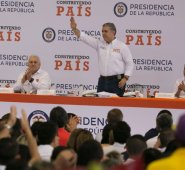 Durante el taller ‘Construyendo País’. Juan Pablo Cohen / La Opinión