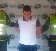 Alexander José Manjarrez Suárez. Policía