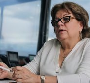 Ministra de Justicia, Gloria María Borrero. Colprensa