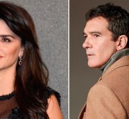 Penélope Cruz y Antonio Banderas. AFP y Twitter