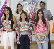 La fundación cucuteña 5ta con 5ta lanzó su primer libro. Alfredo Estévez / La Opinión