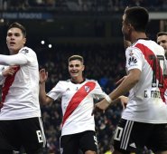 El partido debió jugarse fuera de Argentinas por los hechos violentos de hinchas del River, el pasado 24 de noviembre. AFP
