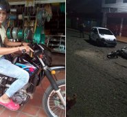 Marcos Mauricio Galvis manejaba una moto Suzuki DR 650, que le prestó un amigo.
Cortesía