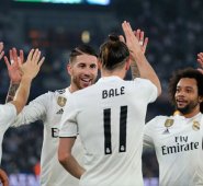 El equipo blanco jugará el sábado en la capital emiratí contra el anfitrión Al Ain. AFP