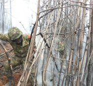 La magnitud del evento es tan grave que tras cinco horas de haberse originado el fuego, el trabajo para apagarlo continuaba. Ejército Nacional